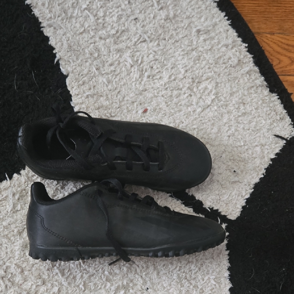 Black Lace-Up Sneakers